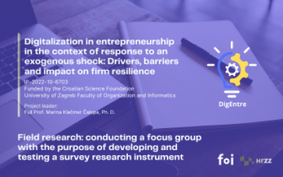 DigEntre - Terensko istraživanje