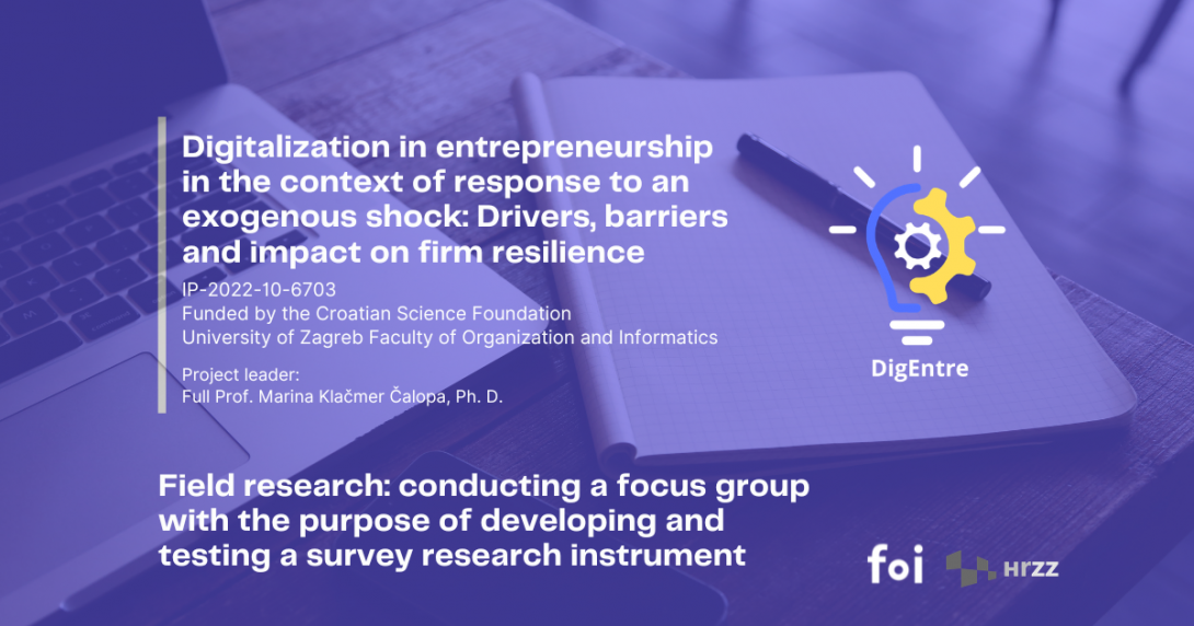 DigEntre - Terensko istraživanje